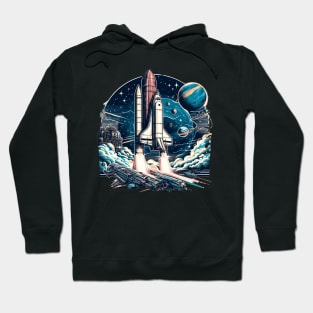 Exploring space Hoodie